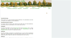 Desktop Screenshot of baumbestimmung.info